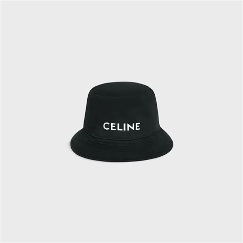 celine paris bucket hat|embellished bucket hat.